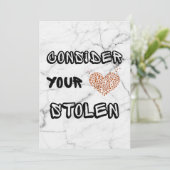 あなたのハート盗まれたバレンタインデーのカードを考える シーズンカード (スタンド正面)