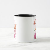 あなたのハート箴言3:5で主を信頼しなさい マグカップ (中央)