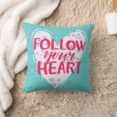 あなたのハート2を後を追って下さい クッション (ブランケット)