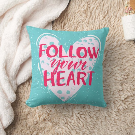 あなたのハート2を後を追って下さい クッション (ブランケット)