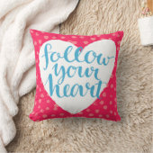 あなたのハート3を後を追って下さい クッション (ブランケット)