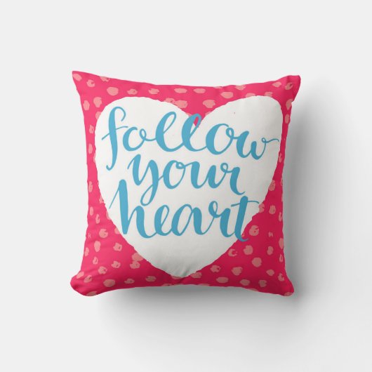 あなたのハート3を後を追って下さい クッション (正面)