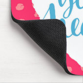 あなたのハート3を後を追って下さい マウスパッド (コーナー)