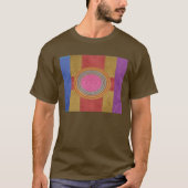 あなたのハート- ART101サテンの絹色Pallete --を交差させて下さい Tシャツ (正面)