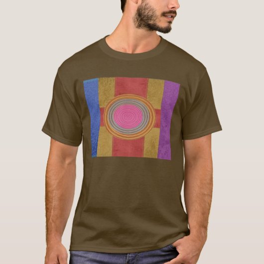あなたのハート- ART101サテンの絹色Pallete --を交差させて下さい Tシャツ (正面)