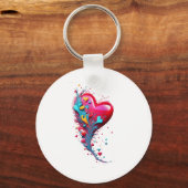 あなたのハートIIで彼女に届く キーホルダー (正面)