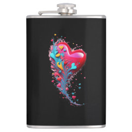 あなたのハートIIで彼女に届く フラスク