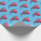 あなたのハートIIで彼女に届く ラッピングペーパー (角)