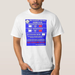 あなたのバイデン氏銃器の税法を計算する方法 Tシャツ