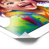 あなたのバイブはあなたの部族を引き付ける – 友情引用文 フォトプリント            (角)