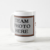あなたのバスケットボールのコーチに与える素晴らしいギフト コーヒーマグカップ (正面左)
