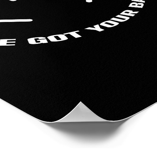 あなたのバック得ハロウィーンスケルトンスカル ポスター (角)