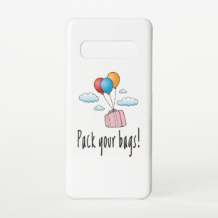 あなたのバッグをパックし、休暇に行こう SAMSUNG GALAXY S10ケース