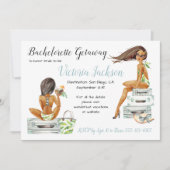 あなたのバッグバチェロレッテGetaway荷物をパック 招待状 (正面)