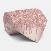 あなたのバラ金ゴールドネックタイギフト赤面グリッタースパークル ネクタイ (ロール)
