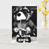 あなたのバレンタインに「もっと」愛の歌を カード (黄色い花)