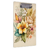 あなたのバレンタインのための黄色い花束の花束 クリップボード (右)