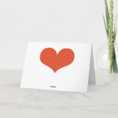 あなたのバレンタインカードに愛嬌を振るう シーズンカード (裏面)