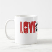 あなたのバンドを愛して下さい コーヒーマグカップ (左)