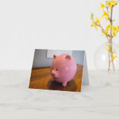 あなたのバースデー・カードのお金を持って下さい カード (黄色い花)