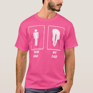 あなたのパパマイパパダイビングスプリングボードプラットフォームダイバー Tシャツ