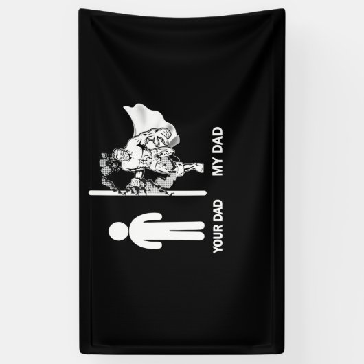 あなたのパパマイパパファーズ2022年の日 横断幕 (縦)