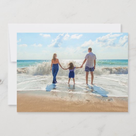 あなたのパパ写真の父のデイカード – 最高のパパは常に (裏面)