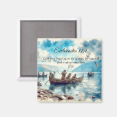 あなたのパンの聖なる書物、 経典の詩のマグネットをキャスト マグネット (正面/裏面)