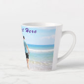 あなたのパーソナライズされたパパフォトラテマグカップカスタム文字 カフェラテマグ (右)