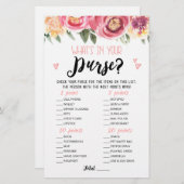 あなたのパーソナライズされた財布の中に何がヘンのパーティーゲーム (正面/裏面)