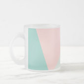 あなたのパーソナライズでカスタムなギフトを設計して下さい フロストグラスマグカップ (左)