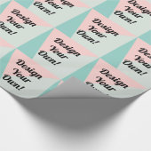 あなたのパーソナライズでカスタムなギフトを設計して下さい ラッピングペーパー (角)