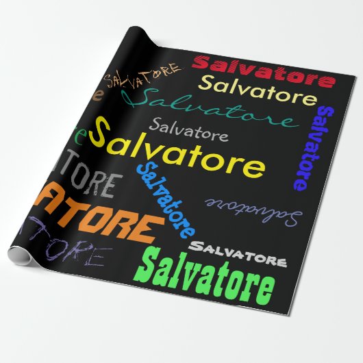 あなたのパーソナライズな一流の包装紙 ラッピングペーパー (アンロールド)