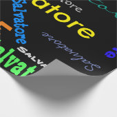 あなたのパーソナライズな一流の包装紙 ラッピングペーパー (角)