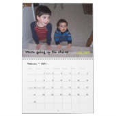 あなたのパーソナライズな2007カレンダー カレンダー (2月 2027)