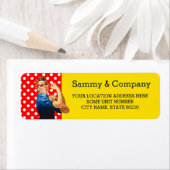 あなたのパーティーロージーパーソナライズされたスタイル ラベル (インサイチュ)