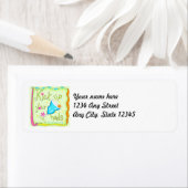 あなたのヒールの差出人住所ラベルを蹴る ラベル (インサイチュ)