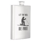 あなたのヒールを無料テレマークスキーにする フラスク (右)