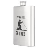 あなたのヒールを無料テレマークスキーにする フラスク (左)