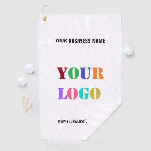 あなたのビジネスのロゴとカスタム文字ゴルフタオル ゴルフタオル (インサイチュ)