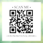 あなたのビジネスのQRコード ウィンドウサイン (シート3)