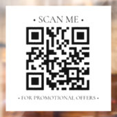 あなたのビジネスのQRコード ウィンドウサイン (シート2)