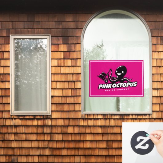 あなたのビジネスをブランディングしよう ウィンドウサイン (ホームウィンドウ)