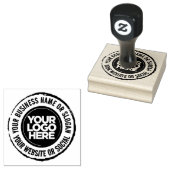 あなたのビジネスカスタムログランジゴのゴム ラバースタンプ (押印)