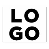 あなたのビジネスカスタムロゴ大きなゴム印 ラバースタンプ (インプリント)