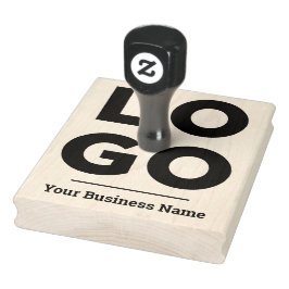 あなたのビジネスカスタムロゴ大きなゴム印 ラバースタンプ