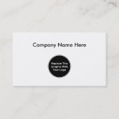 あなたのビジネスロゴのテンプレートを加えて下さい 名刺 (正面)