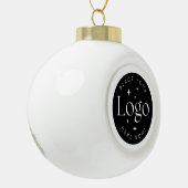あなたのビジネスロゴはこちらプロモーション会社 セラミックボールオーナメント (左)