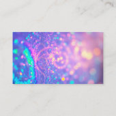 あなたのビジネスロゴカスタムホログラフィックドリームライク 名刺 (裏面)