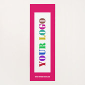 あなたのビジネスロゴヨガマットカスタム文字と色 ヨガマット (裏面)